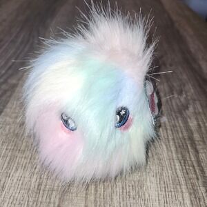 Squeezamals Pastel Rainbow Plush‎ Fluffy Stuffed Animal Toy Stress Ball